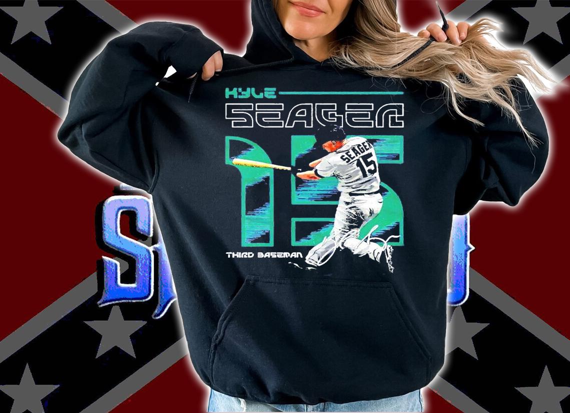 Kyle Seager third baseball t-shirt hoodie