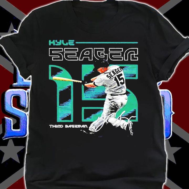 Kyle Seager third baseball t-shirt shirt
