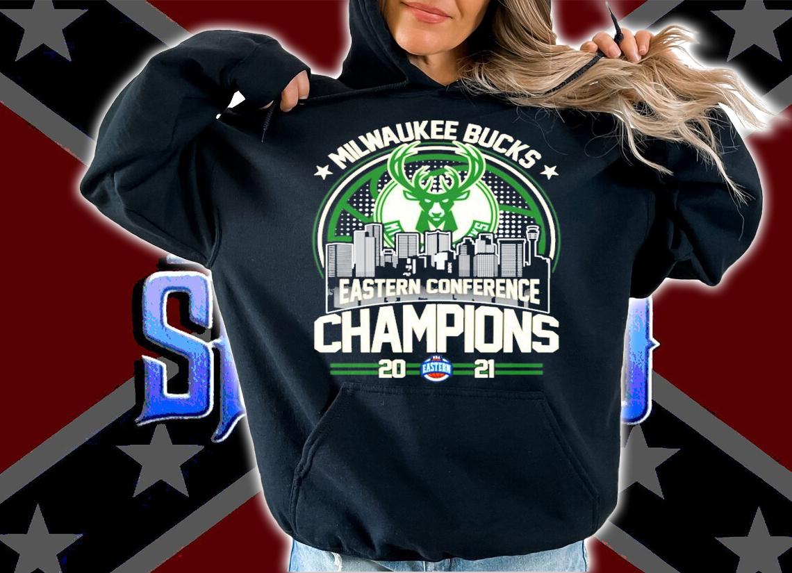 Milwaukee Bucks Eastern Conference Champions 2021 Shirt hoodie