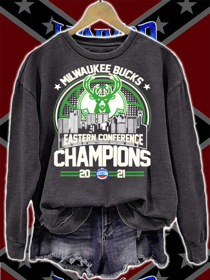 Milwaukee Bucks Eastern Conference Champions 2021 Shirt sweatshirt