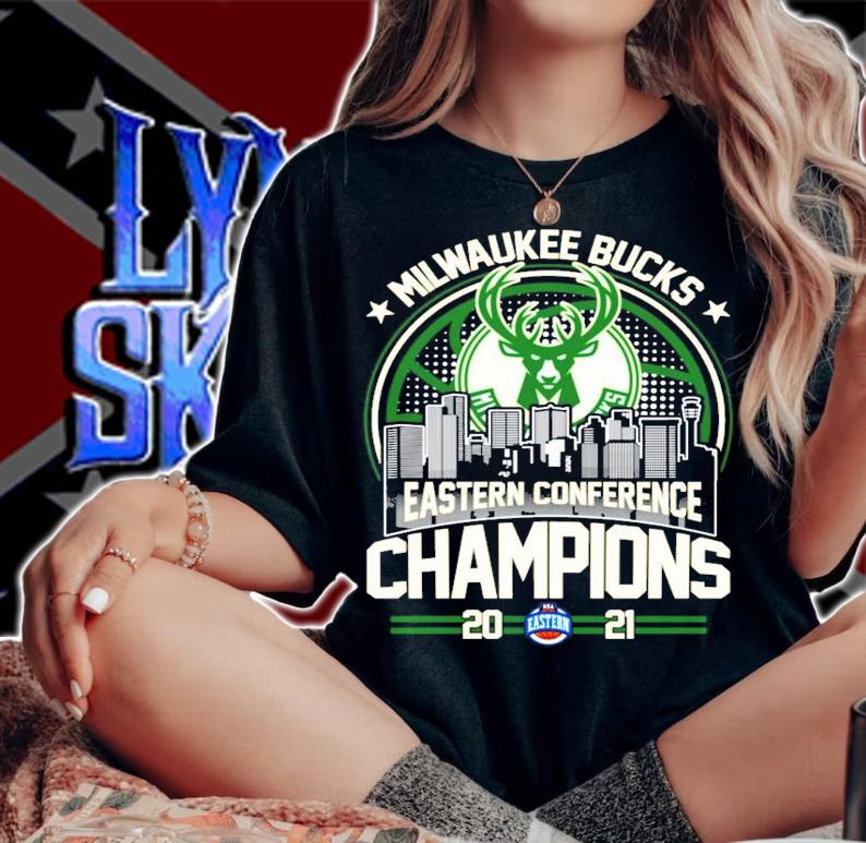 Milwaukee Bucks Eastern Conference Champions 2021 Shirt woman shirt