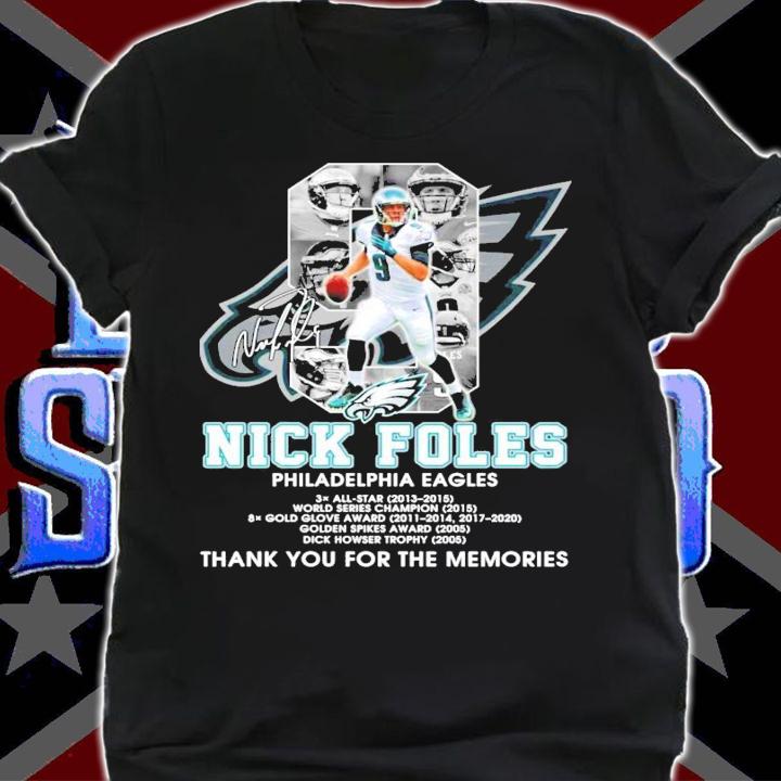 Nick Foles Philadelphia Eagles signature shirt shirt