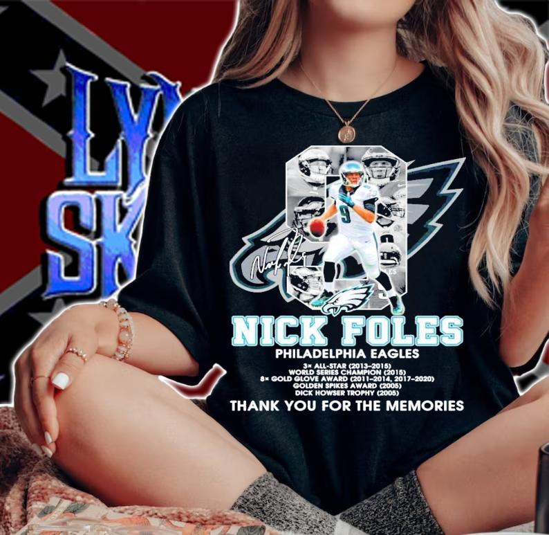 Nick Foles Philadelphia Eagles signature shirt woman shirt