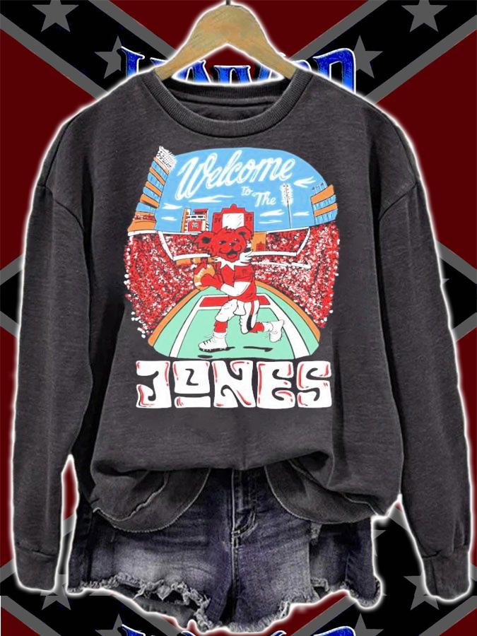 Welcome To The Jones Shirt sweatshirt