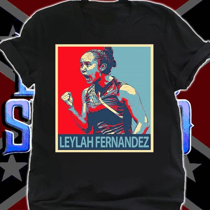 Leylah Fernandez hope vintage poster shirt