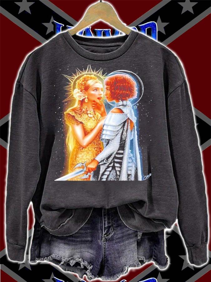 Moon and sun shirt sweatshirt