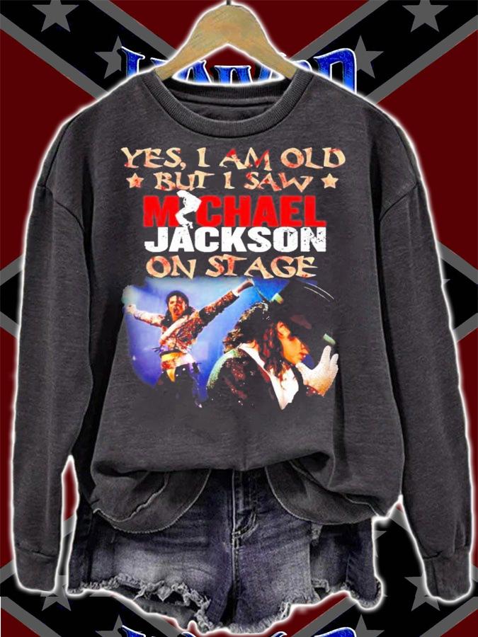 Yes I am old but I saw Michael Jackson on stage shirt