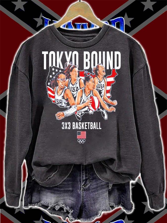 3x3 Basketball Tokyo Bound shirt