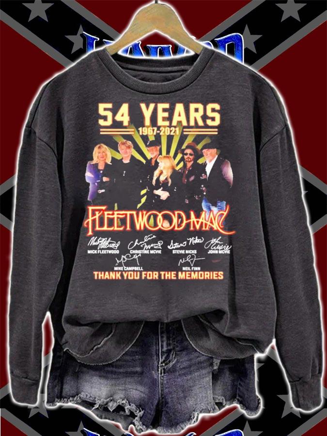 54 years 1967-2021 Fleetwood Mac signatures shirt