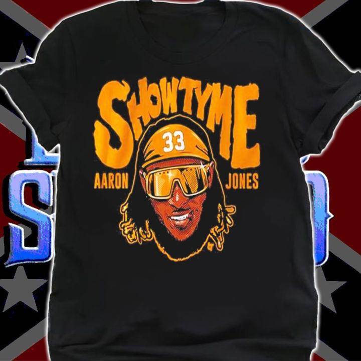 Aaron Jones Showtyme Glasses shirt