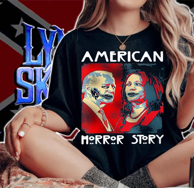 Biden Harris Horror American Zombie Story Halloween shirt