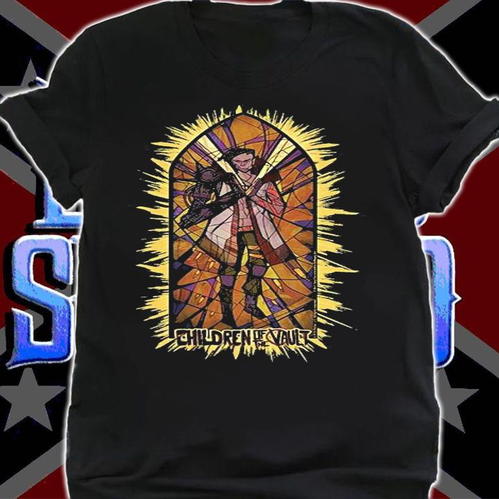 Borderlands 3 Troy Children of the Vault Stained Glass T-shirt shirt