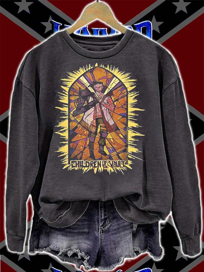 Borderlands 3 Troy Children of the Vault Stained Glass T-shirt sweatshirt