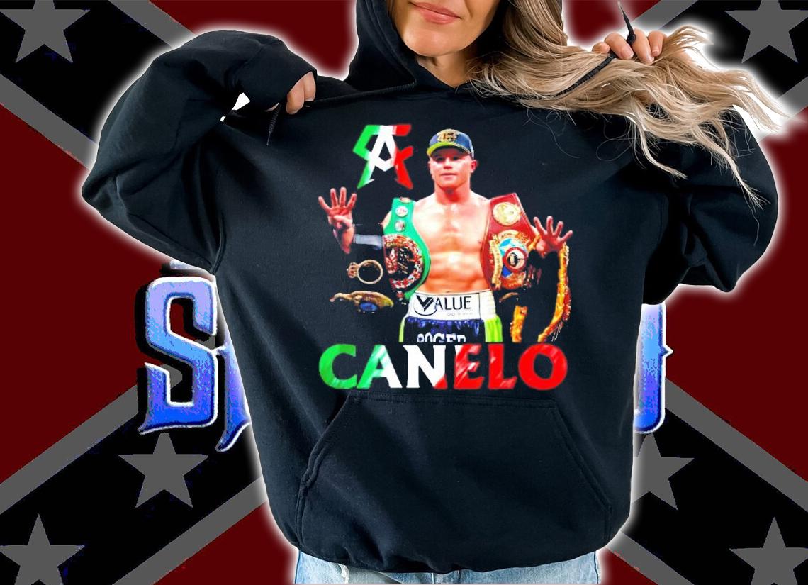 Boxing king Canelo Alvarez the winner shirt hoodie