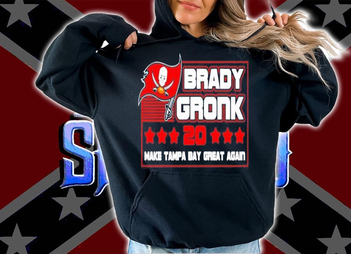 Brady Gronk 20 make Tampa Bay Great again t-shirt