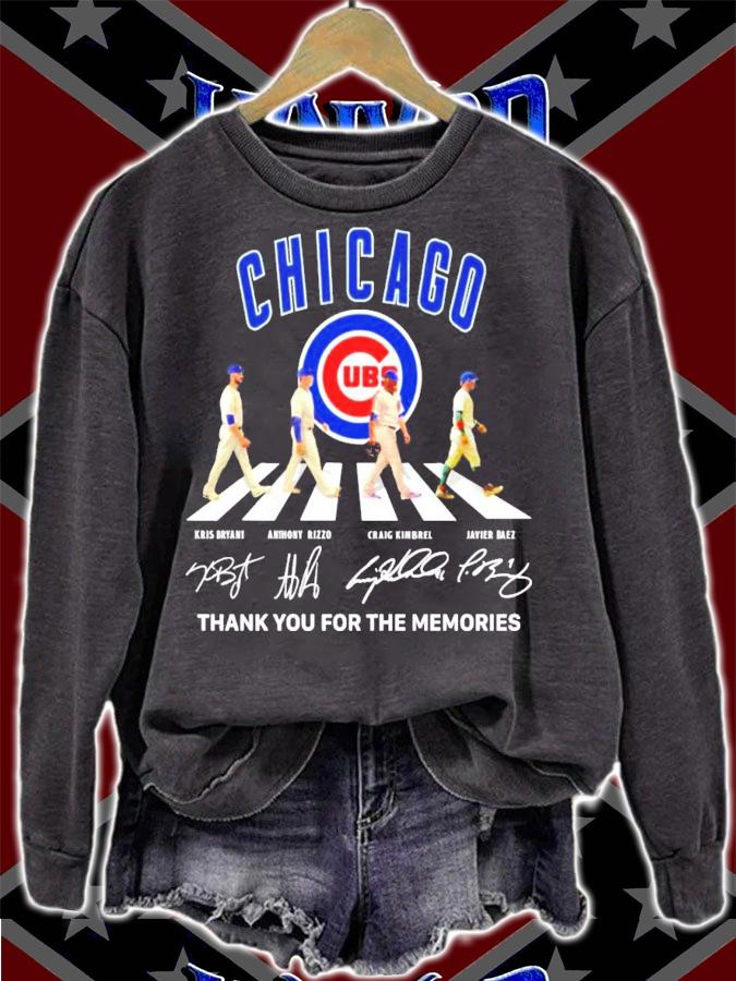 Chicago Kris Bryant Anthony Rizzo Craig Kimbrel Javier Baez Abbey Road signatures shirt
