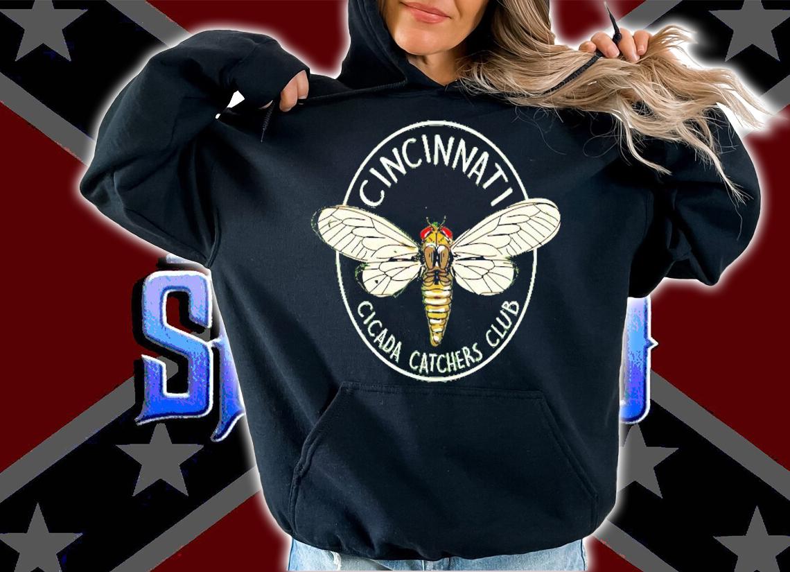 Cincinnati Cicada Catchers Club t-shirt hoodie