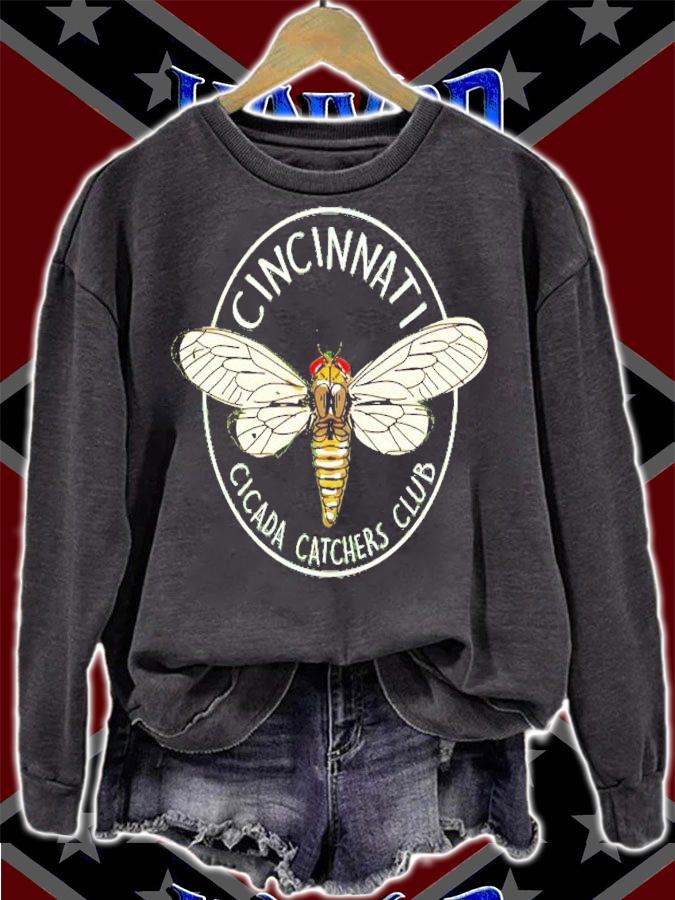 Cincinnati Cicada Catchers Club t-shirt sweatshirt