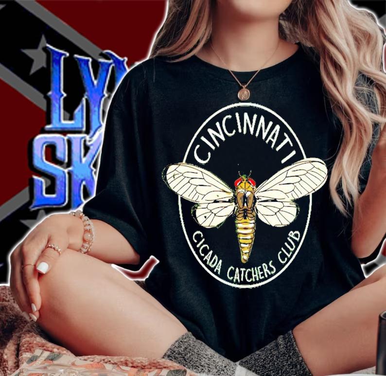 Cincinnati Cicada Catchers Club t-shirt woman shirt