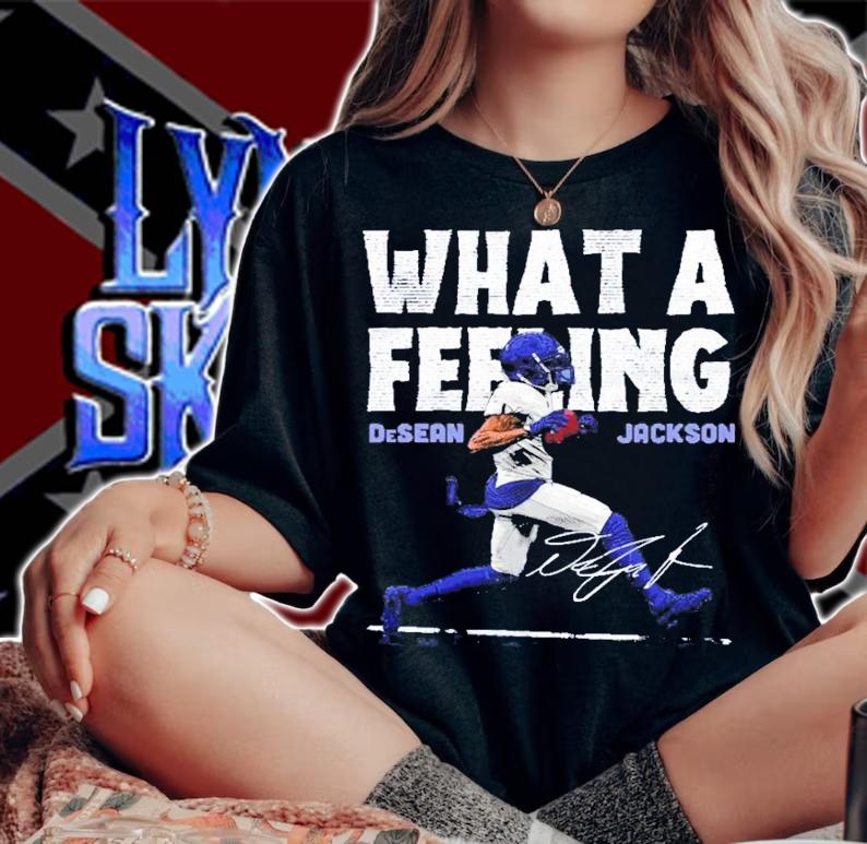 Desean Jackson What A Feeling Los Angeles Football signature Shirt