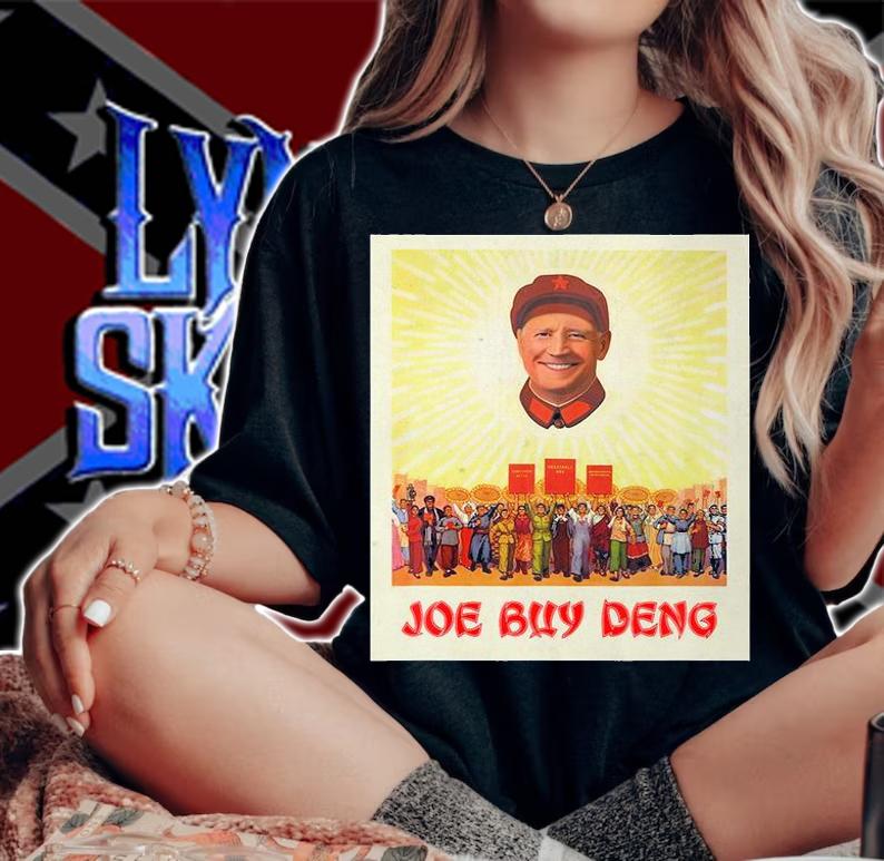 Funny Joe Buy Deng Political Satire Meme Beijing China T-Shirt