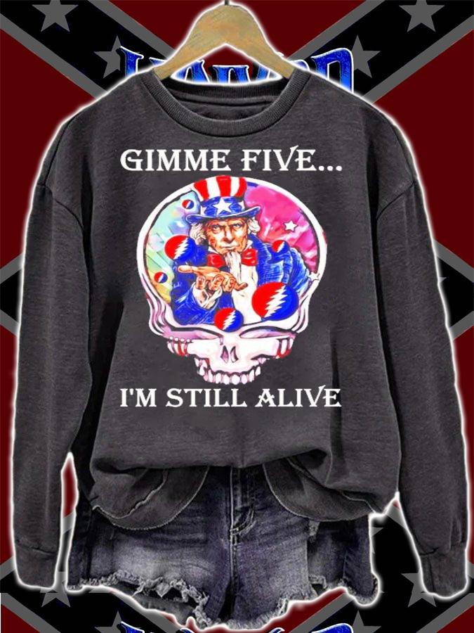 Grateful Dead gimme five I'm still alive shirt