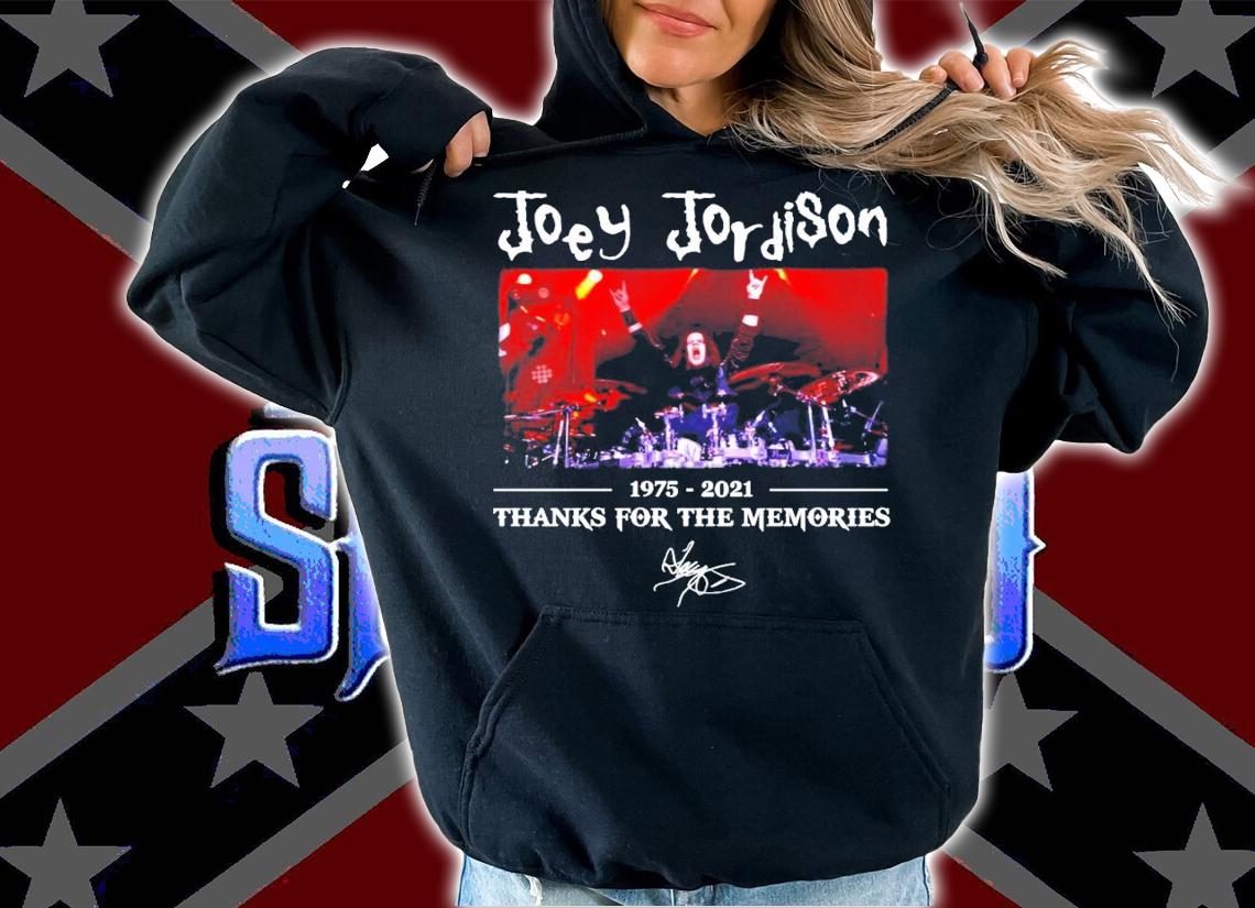 Joey Jordison 1975-2021 signature shirt