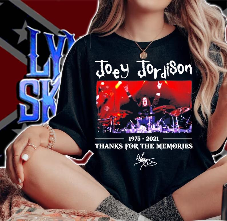 Joey Jordison 1975-2021 signature shirt