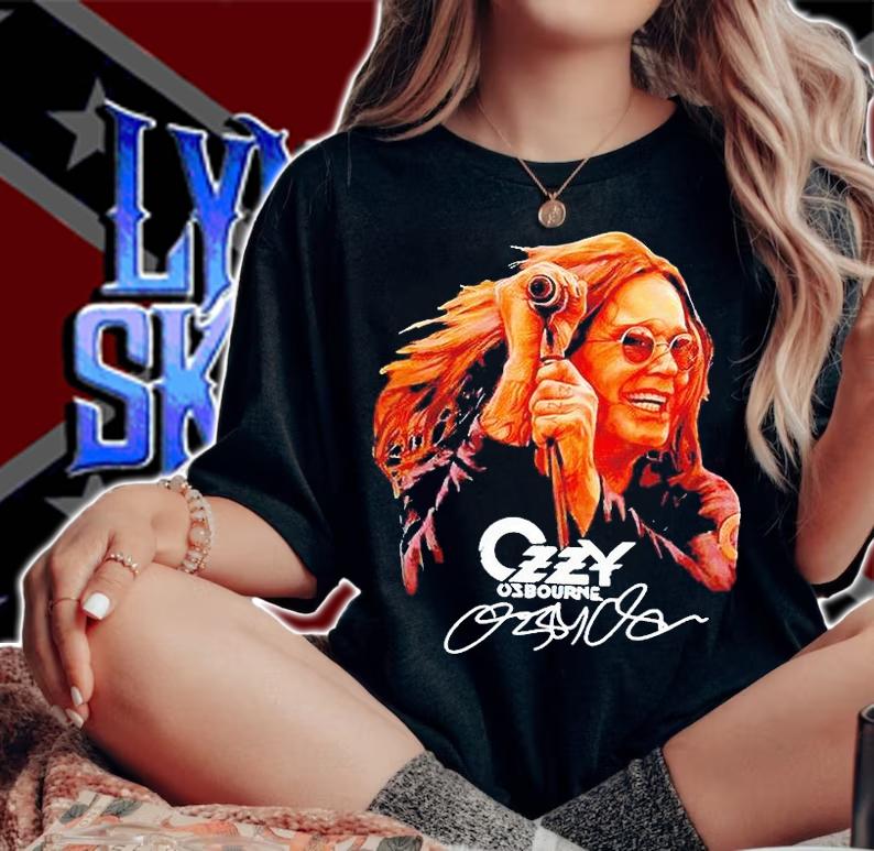 Ozzy Osbourne signature T-shirt