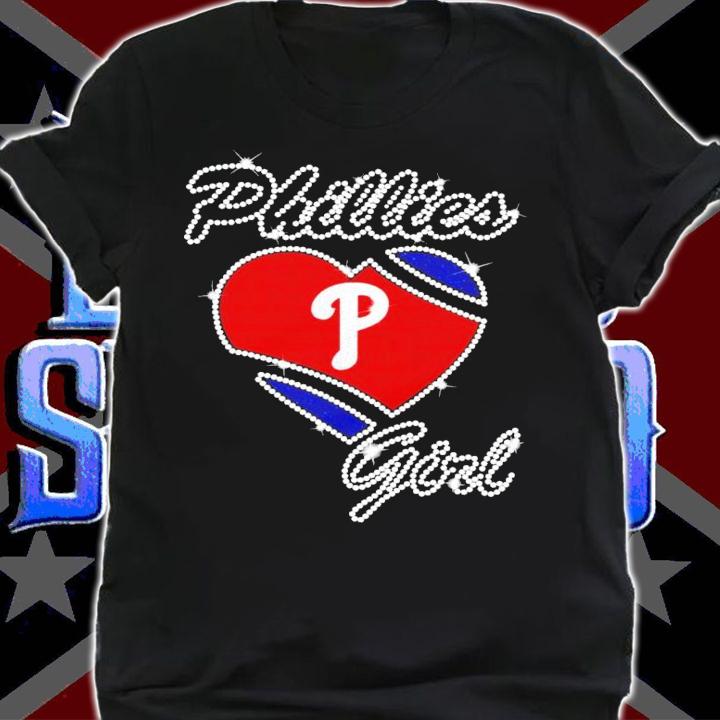 Philadelphia Phillies Girl heart shirt