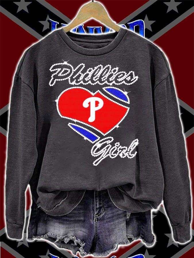Philadelphia Phillies Girl heart shirt