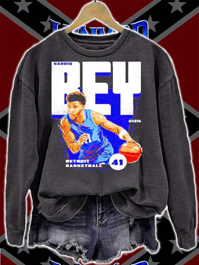 Saddiq Bey Detroit Basketball T-shirt