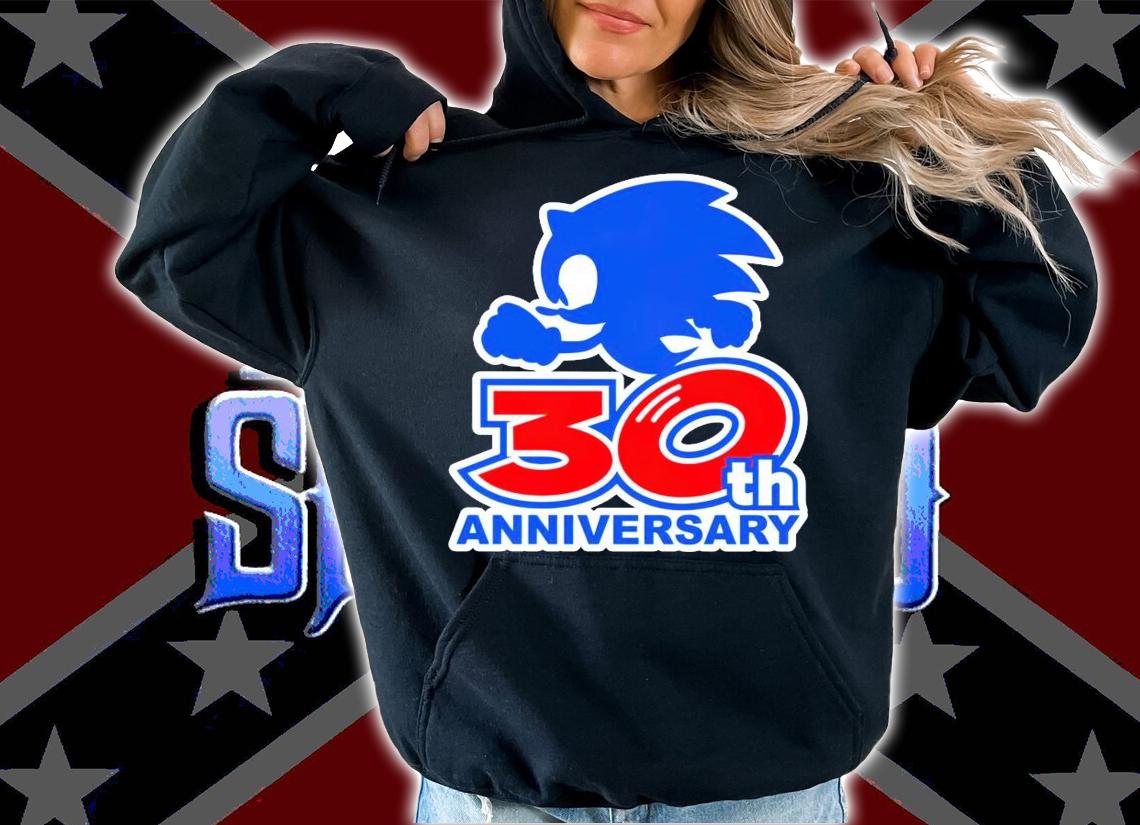 Sonic 30th anniversary shirt