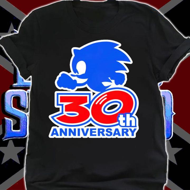 Sonic 30th anniversary shirt