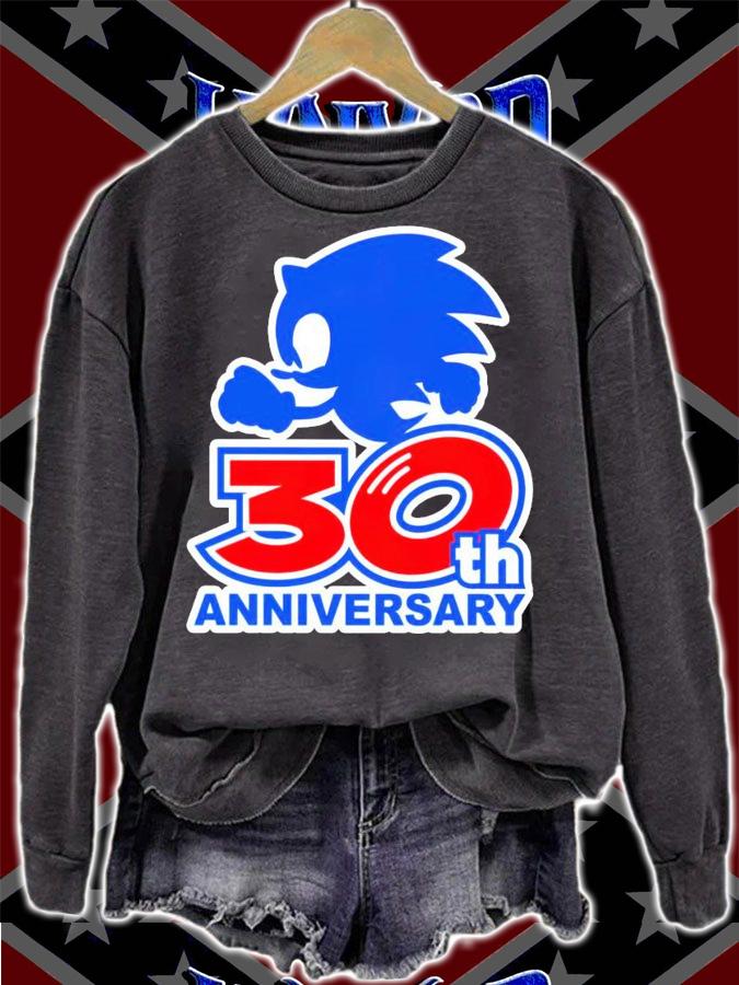 Sonic 30th anniversary shirt