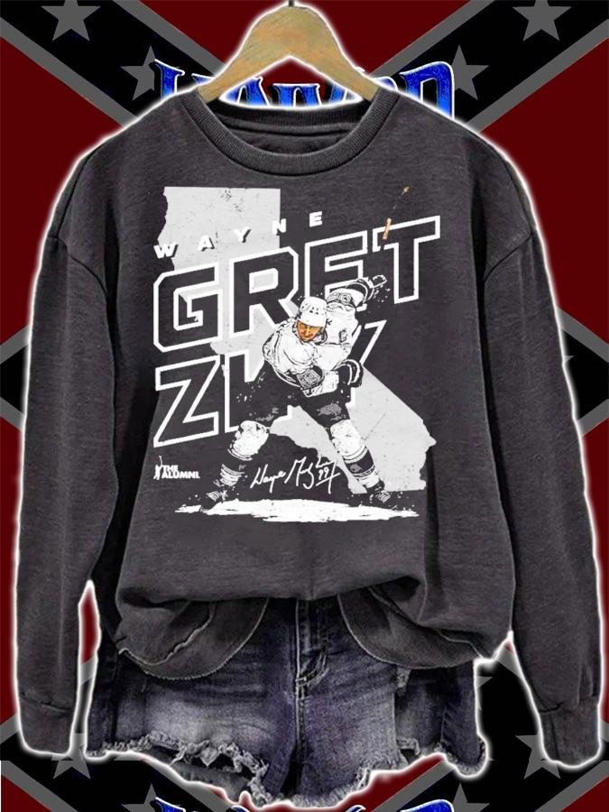 Wayne Gretzky Los Angeles signature shirt sweatshirt