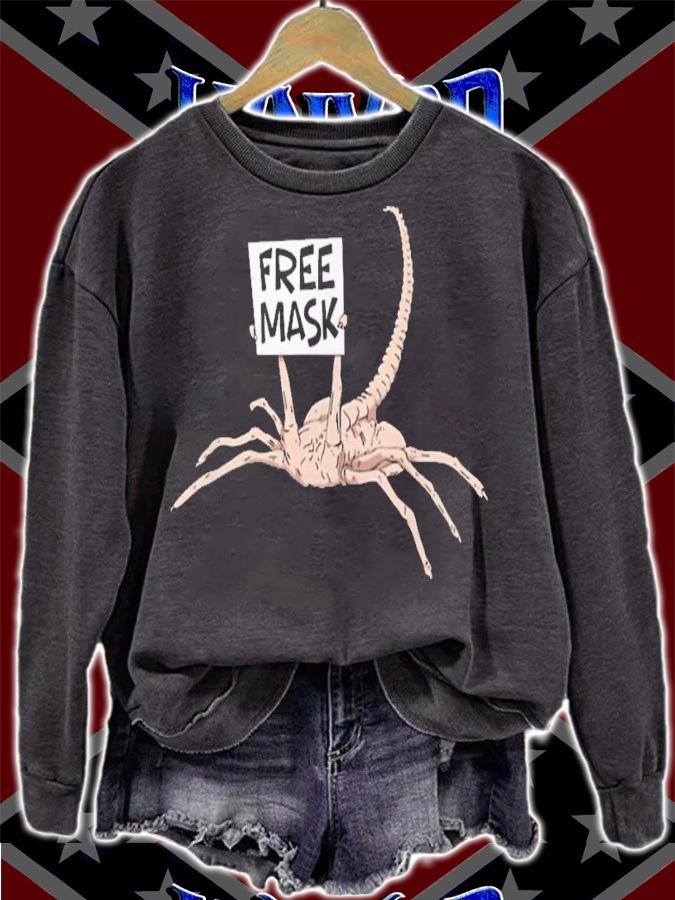Alien Facehugger Free Mask t-shirt sweatshirt