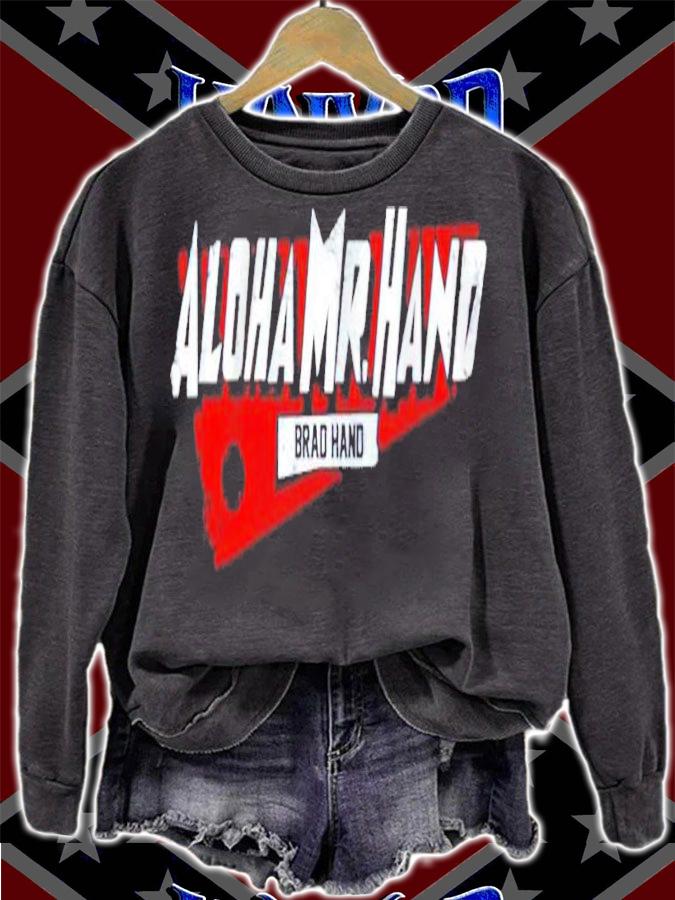 Aloha Mr.Hand brand hand shirt