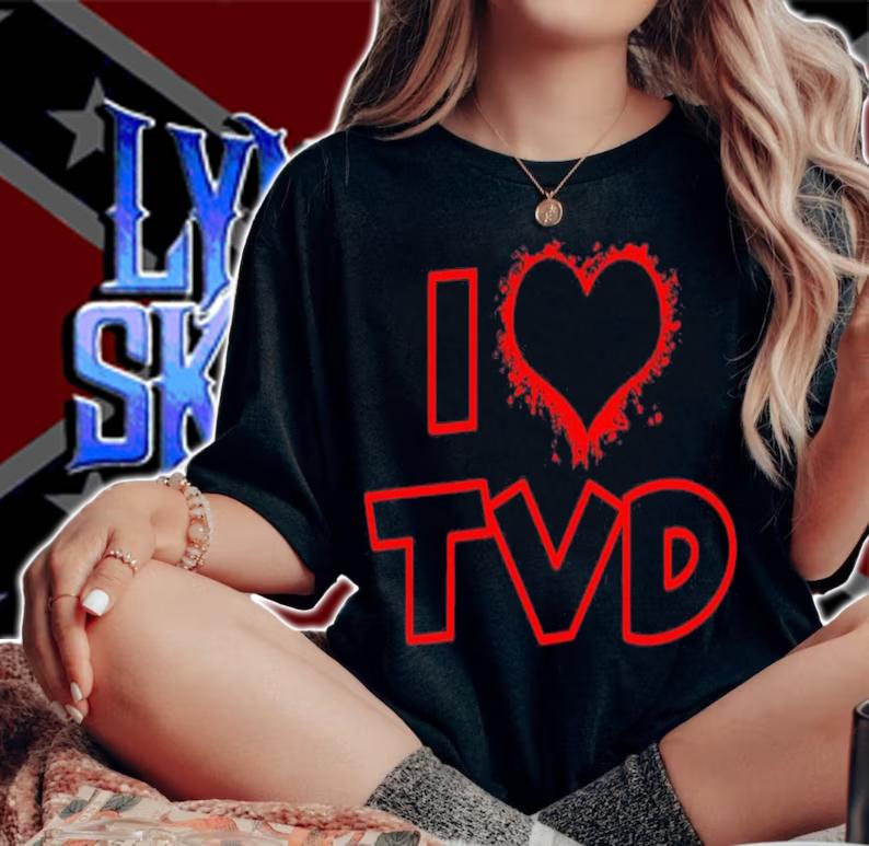 I love The Vampire Diaries shirt woman shirt