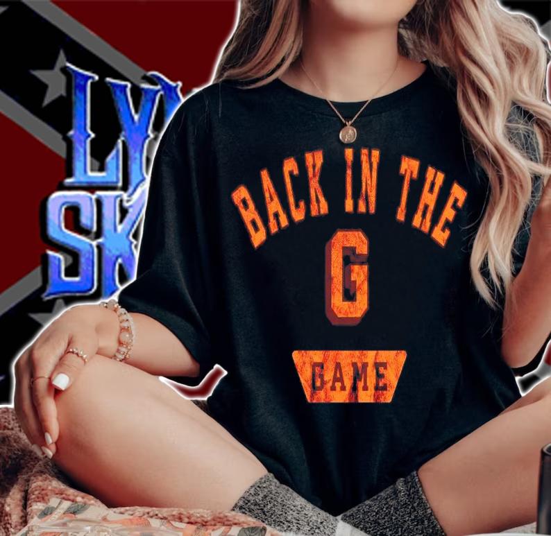 Back In The G Game shirt
