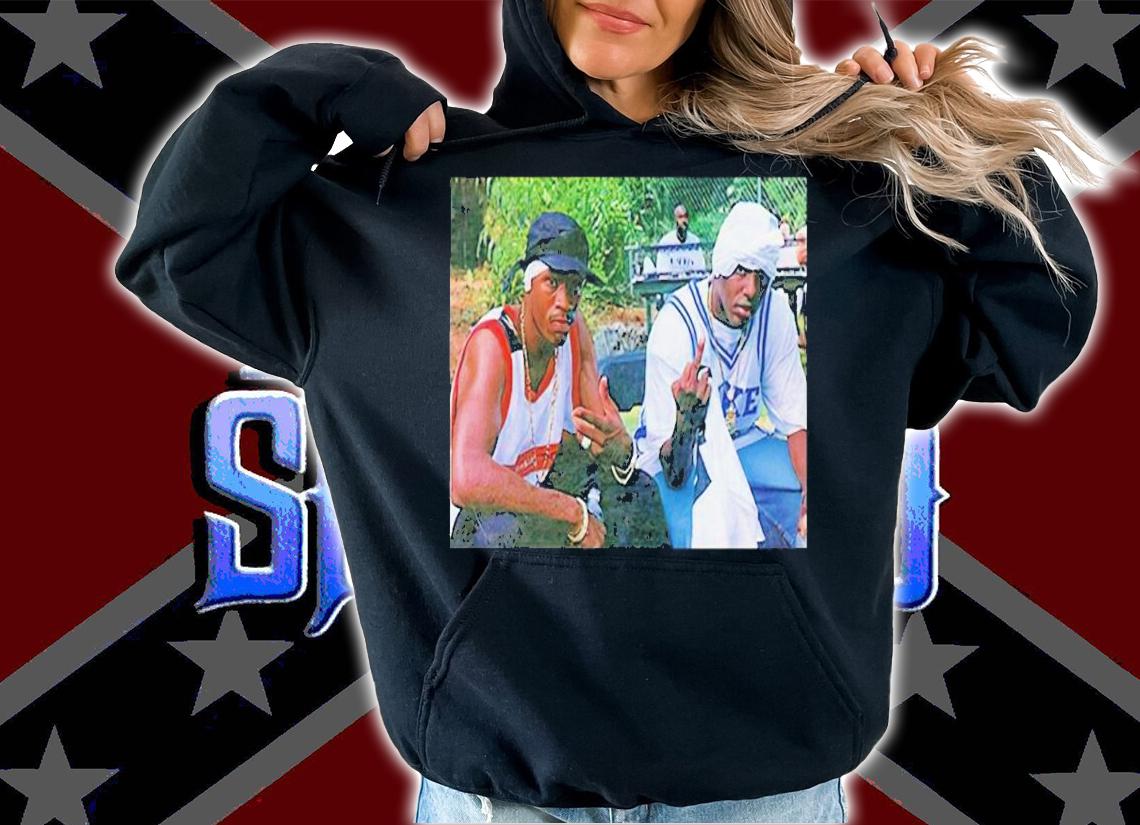 Allen Iverson and Mase 1998 shirt hoodie