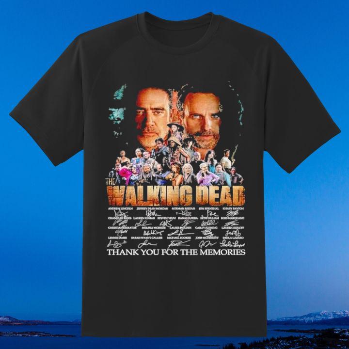 Negan And Rick The Walking Dead Thank You For The Memories T-Shirt