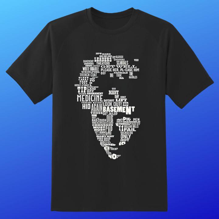 Bob Dylan Face Art T-Shirt Sweater