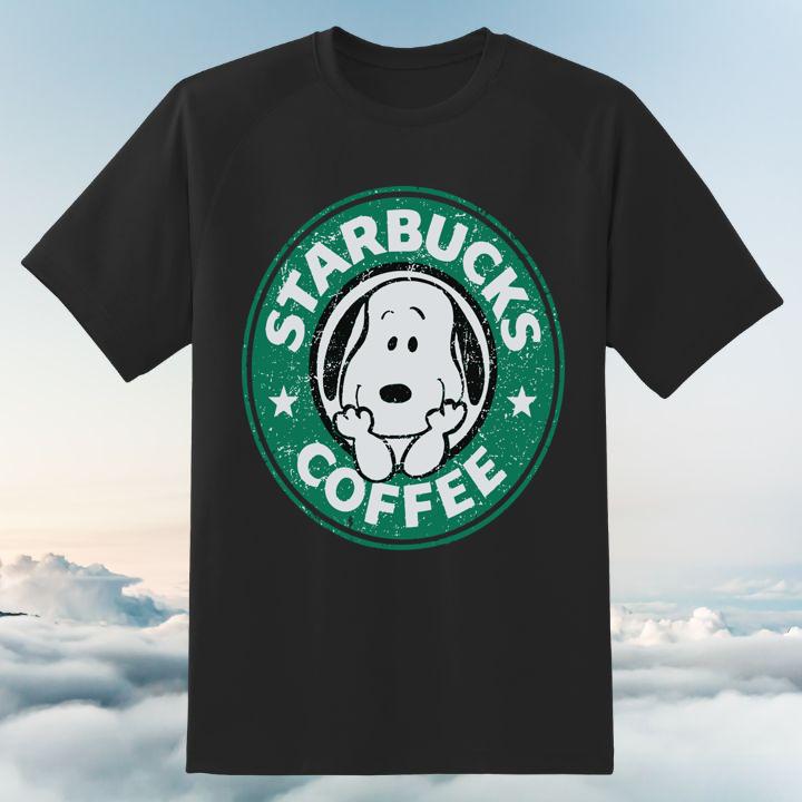Snoopy Starbucks Coffee Logo Shirt – Perfect Gift for Fans and Collectors