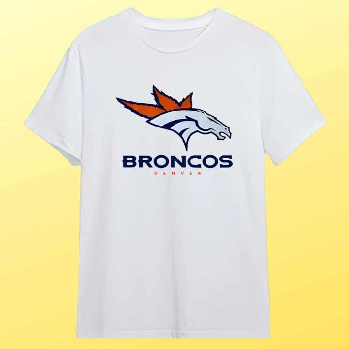 Weed Marijuana Denver Broncos T-Shirt