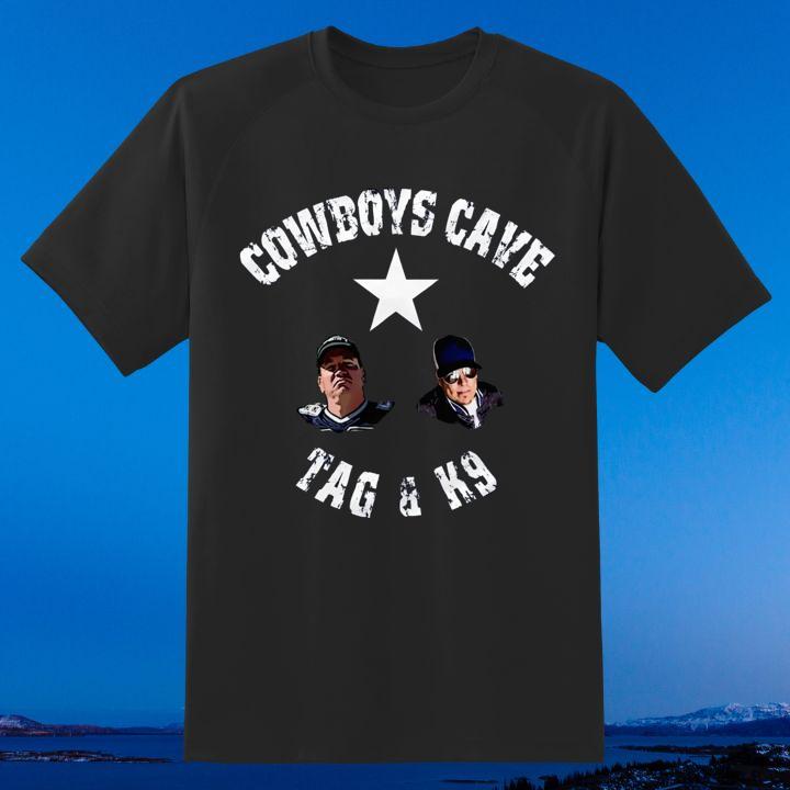 Dallas Cowboys Cave Adult Tag And K9 T-Shirt