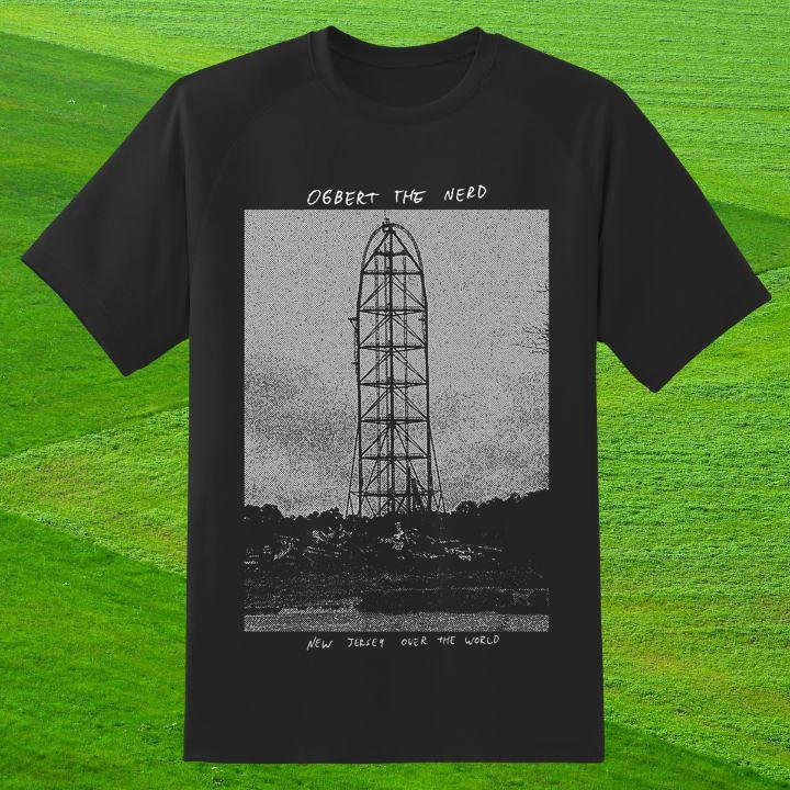 Ogbert the Nerd Indie Band New Jersey Over The World T-Shirt