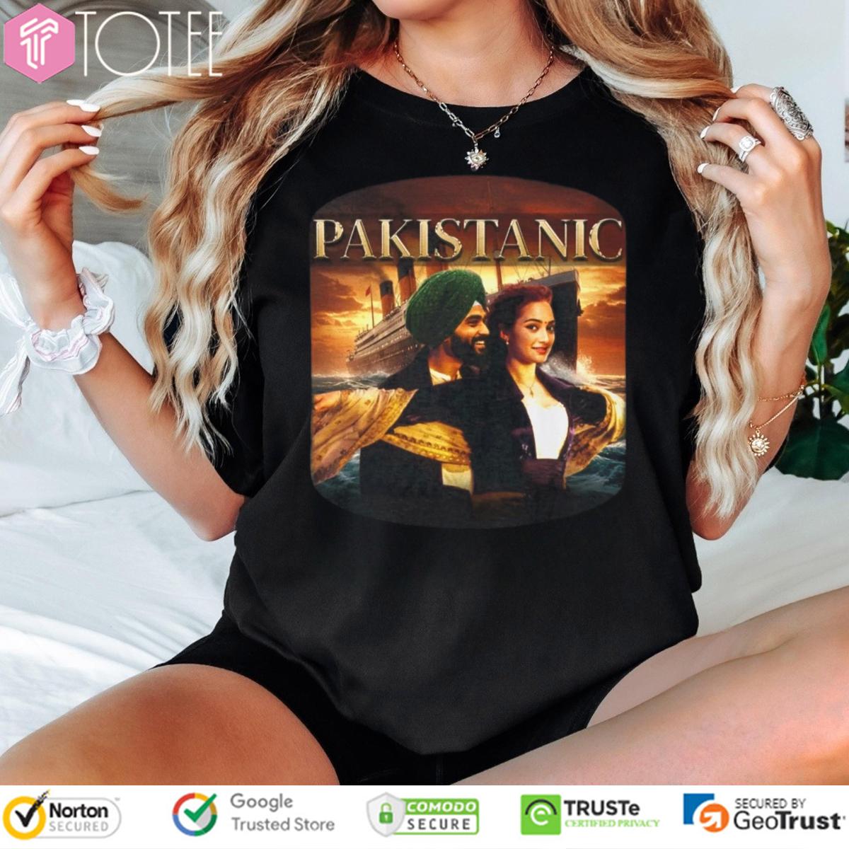 Pakistanic Parody Pakistani Titanic Funny T-Shirt