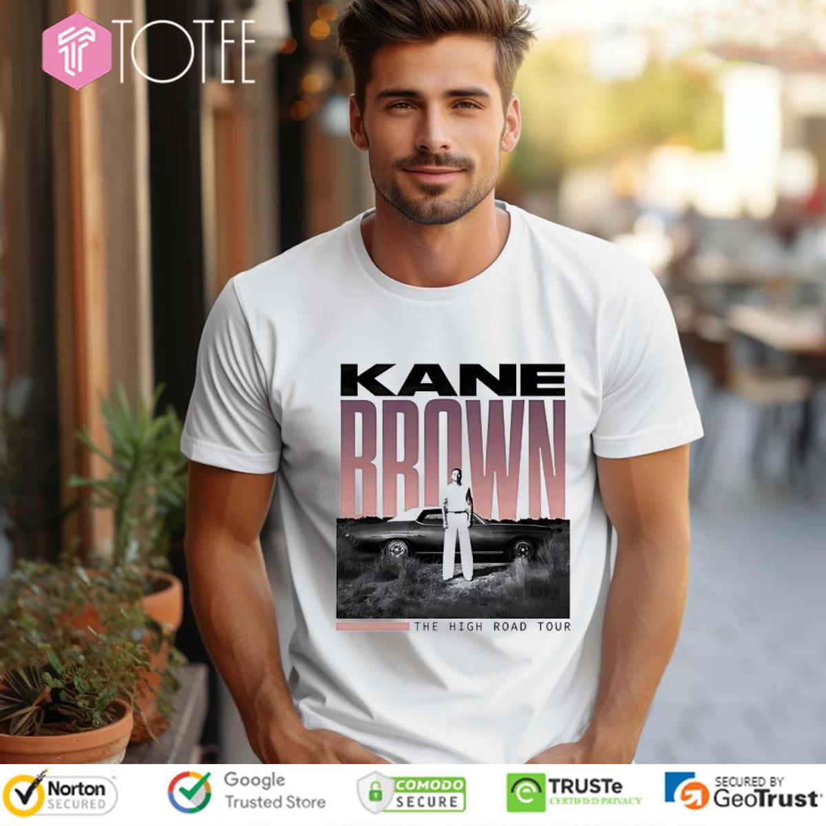 Kane Brown The High Road Tour 2024 Official Concert T-Shirt
