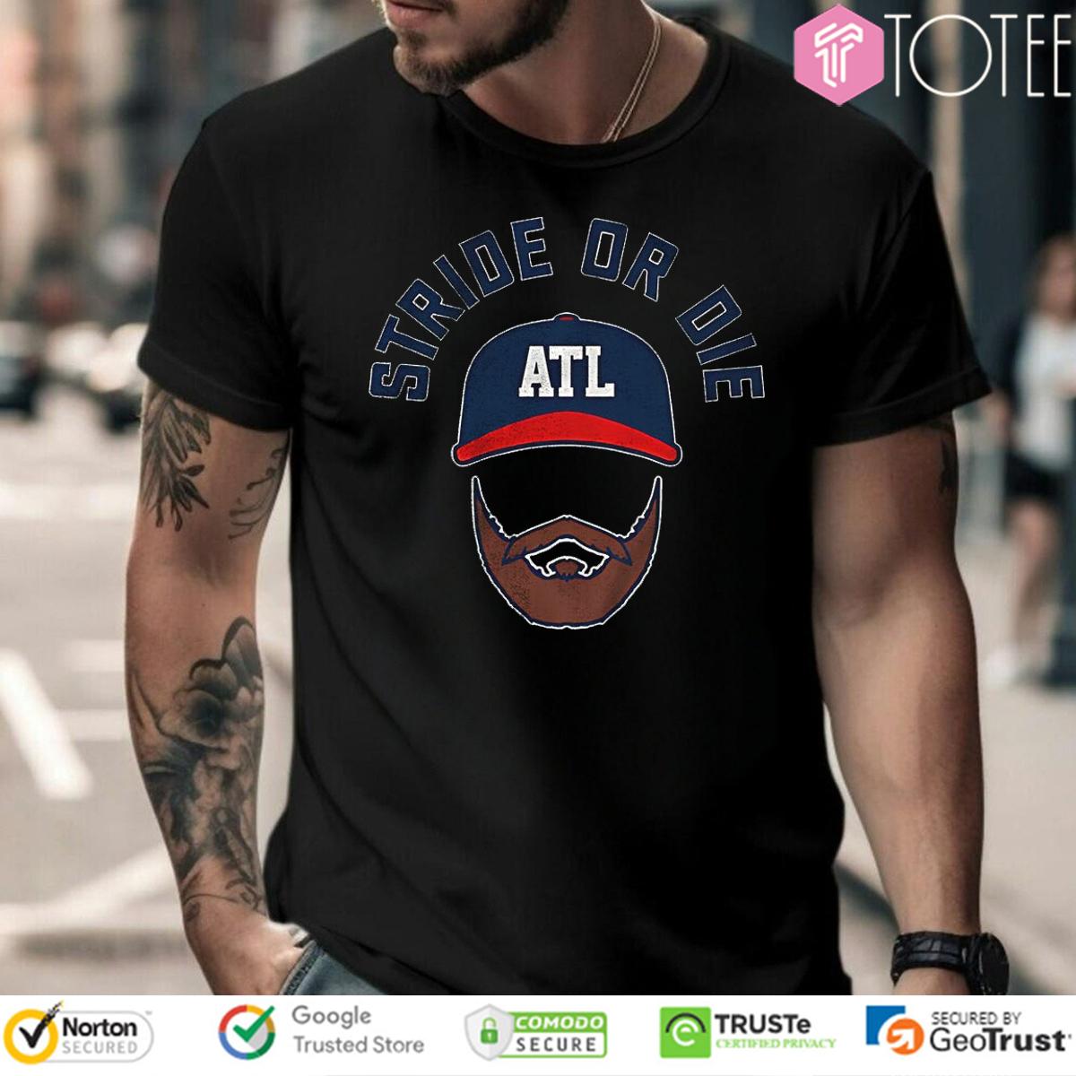 Spencer Strider Stride Or Die Atlanta Braves T-Shirt